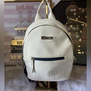 NWOT Nautica Out and About Leather Backpack
